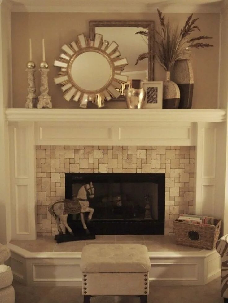 Réchauffez l'intérieur avec une fausse cheminée décorative plus de 80 magnifiq