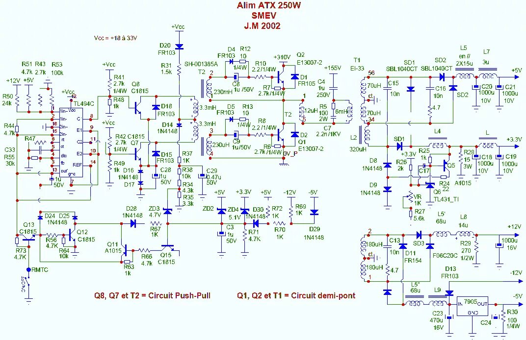 Схема блока питания sparkman sm 300w Второй вариант лабораторного блока питания из БП ATX "Электрика" на DRIVE2