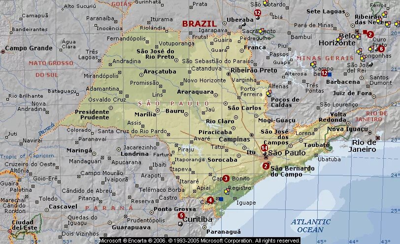 Где находится сан паулу. Где находится сан паулу