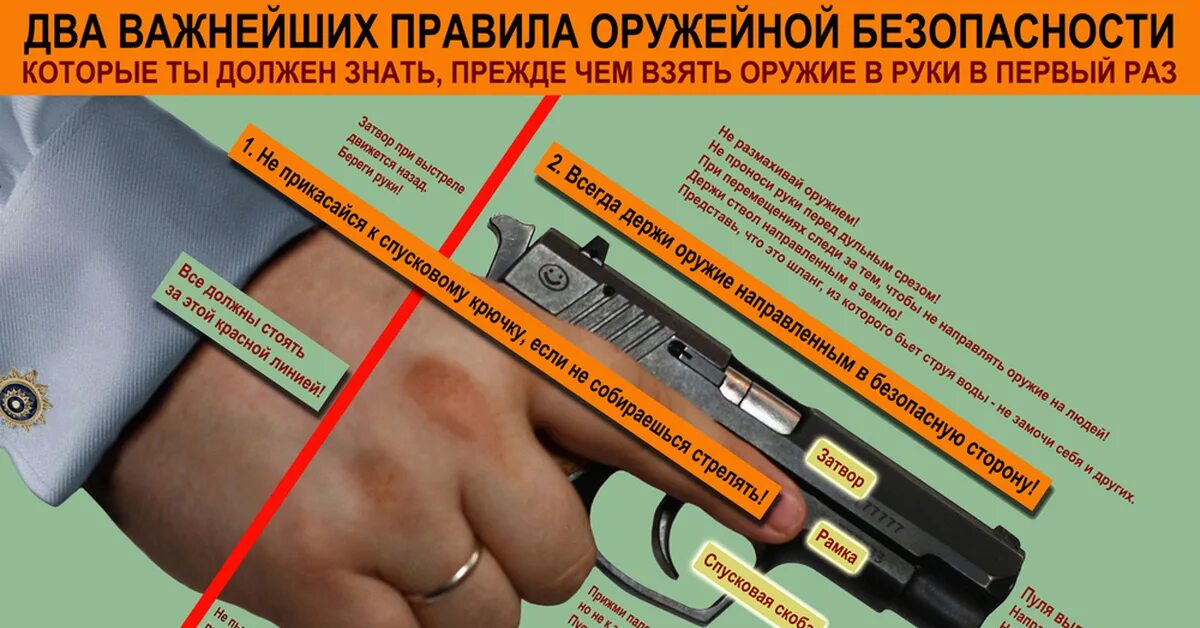 Ствол оружия закон
