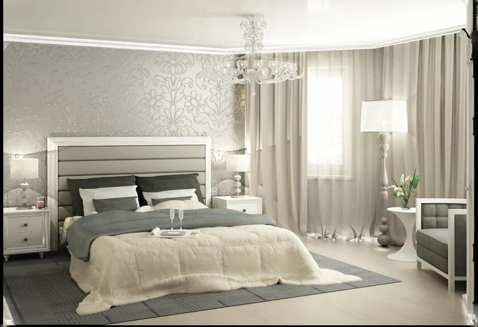 Нейтральная палитра Contemporary bedroom furniture, Transitional furniture desig