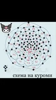 Колечко из бисера куроми