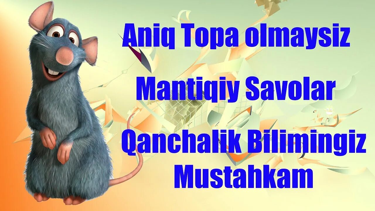 Bosh qotirma 2. қизиқарли бошқотирмалар. кизикарли математика. қизиқарли математика. Bosh qotirma 2.