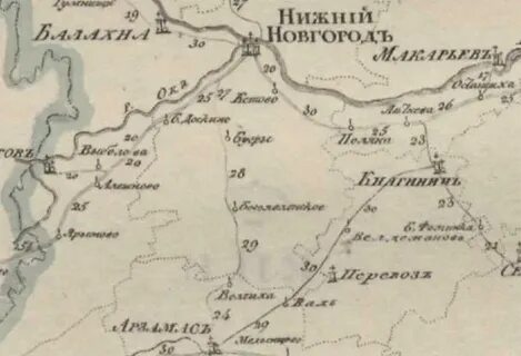 Макарьевский уезд нижегородская