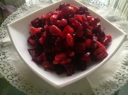 Салат барин со свеклой и фасолью