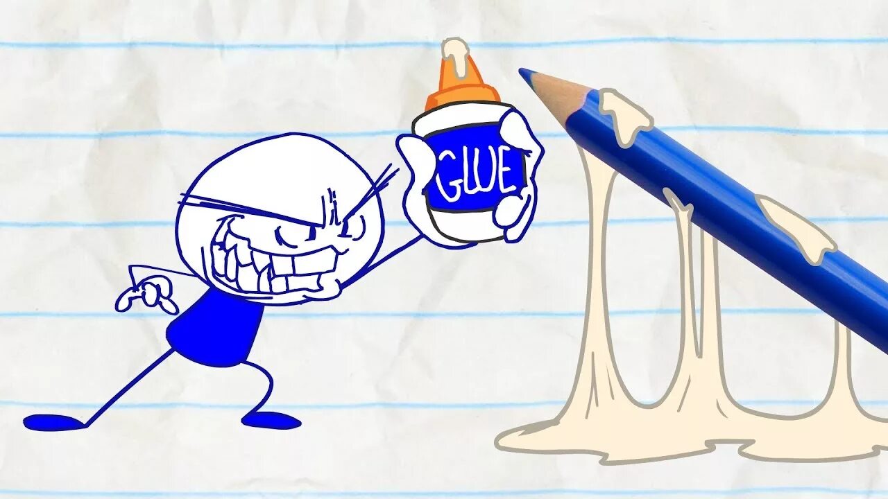 Caught animation