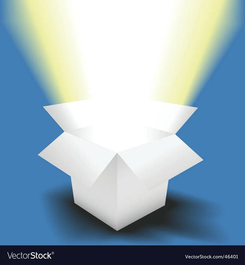 Boxes and rays of light stock illustration. Illustration of light - 8438442