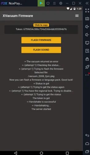 Xvacuum firmware 0. Xvacuum firmware. xvacuum firmware code 30012 message busy. xvacuum firmware не соединяется с пылесосом. приложение xvacuum firmware 4.0.0 как выглядит на телефоне.