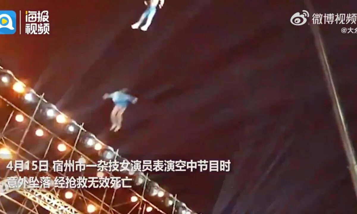 Цирк шапито. Акробатка упала. Падения гимнасток. Акробатка упала. Гимнастка упала в обморок.