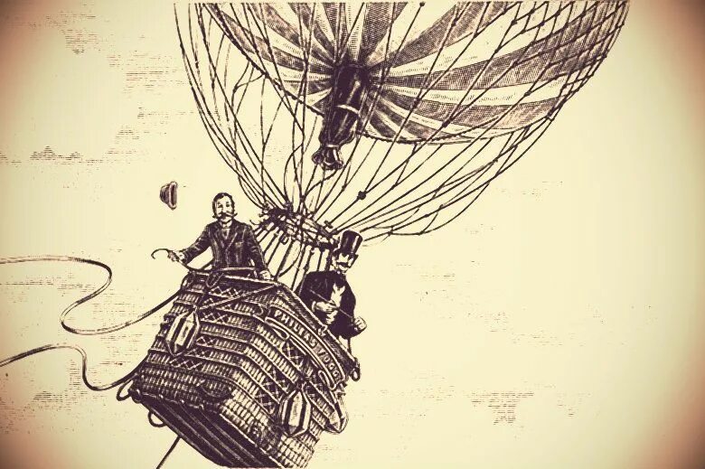 На воздушном шаре графика. Жюль Верн Филеас Фогг. Филеас Фогг арт. Воздушный шар Жюль Верн. Паспарту Жюль Верн.