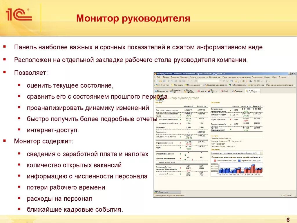 1с управление персоналом возможности