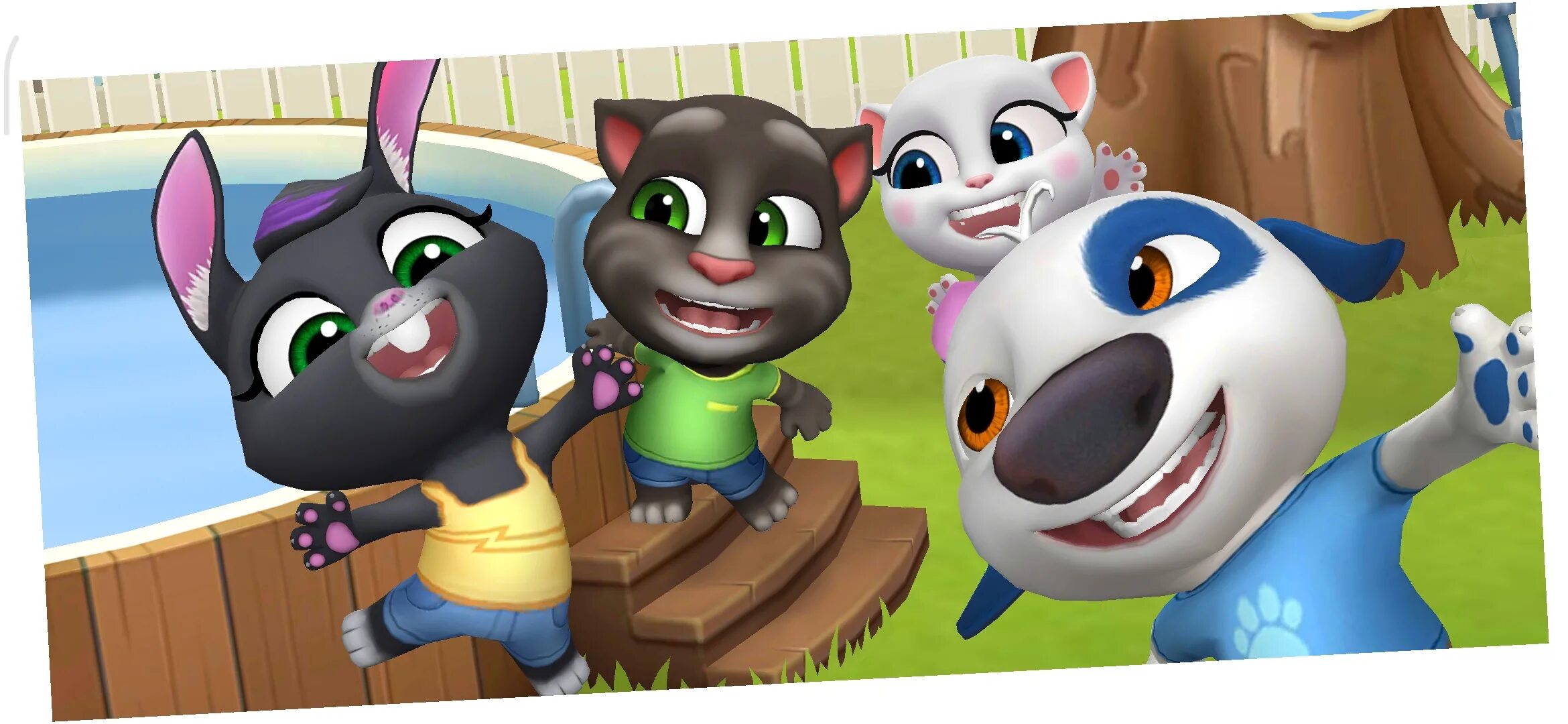 Игра talking Tom friends Бекка. Игра talking Tom friends Джинджер. Том Анджела Хэнк Джинджер Бен Бекка. Том 2 Анджела Хэнк.