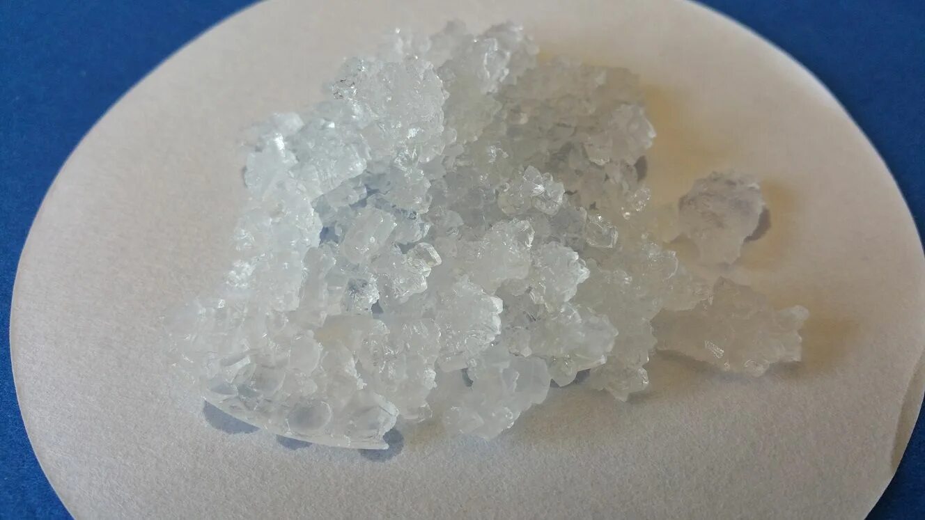 Peroxide crystals