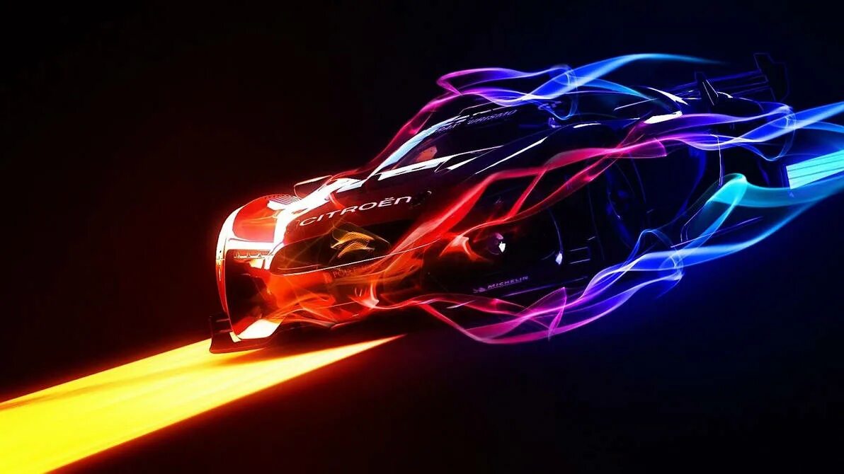 MCLAREN p1 Neon. Неоновые картинки на рабочий стол. Неоновая машина. Гоночная машина неон. High speed car