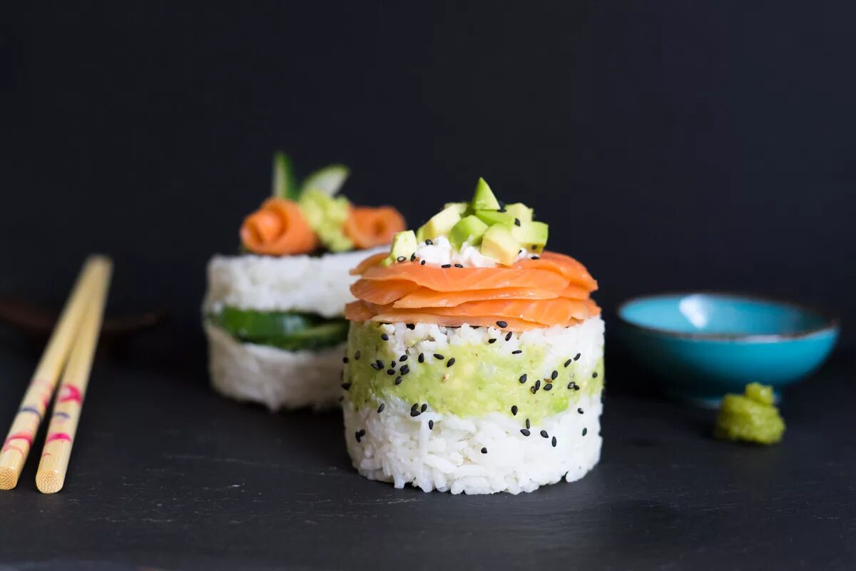 суши торт филадельфия.