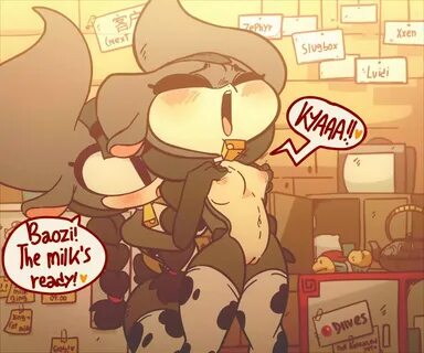 Xingzuo Temple Baozi (diives) Breast Grab Speech Bubble - Lewd.ninja.