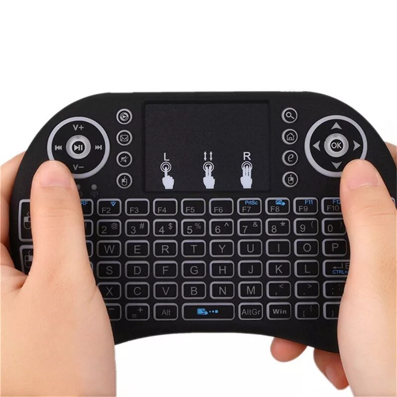 Android tv keyboard. Беспроводная клавиатура i8 mini. беспроводная клавиатура с трекпадом mini i8. клавиатура smart tv mini keyboard (bluetooth, с подсветкой). пульт клавиатура для смарт тв backlit smart.