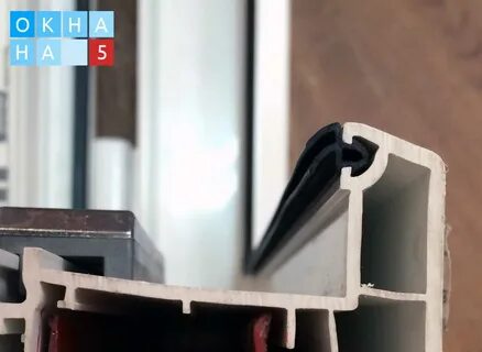 Уплотнитель для створок пластиковых окон