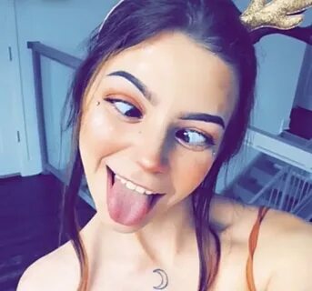 4. 3. This teen brunette babe makes an adorable Ahegao face that I am defin...