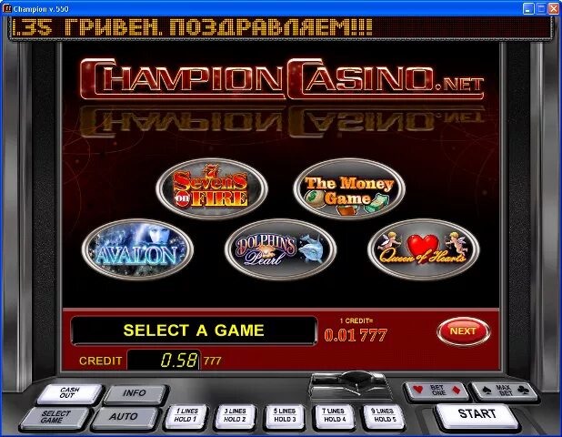 Casino champion champion slot machines net ru