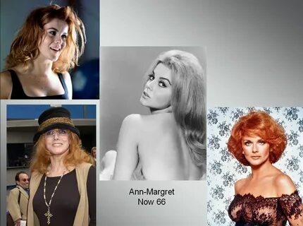 mistersaly: Ann Margaret - Then and Now