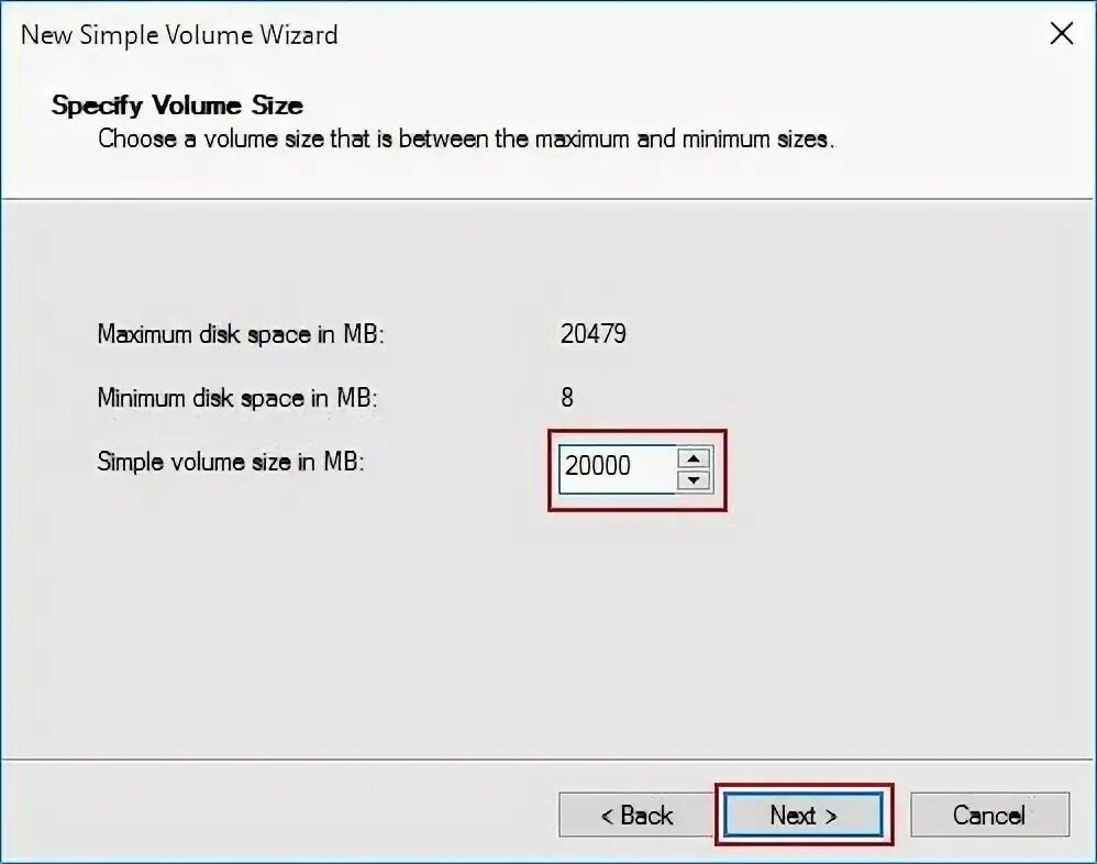 Create dev drive или simple. New simple volume.
