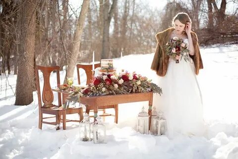 Фотосессия в зимнем стиле