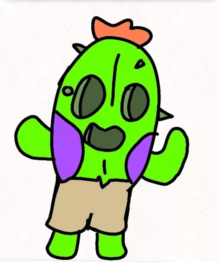 кактус и спайк из бравл старс. спайк браво старс лёгкий. спайк из браво старс черно белый. спайк нарисовать brawl. спайк brawl stars рисунок.