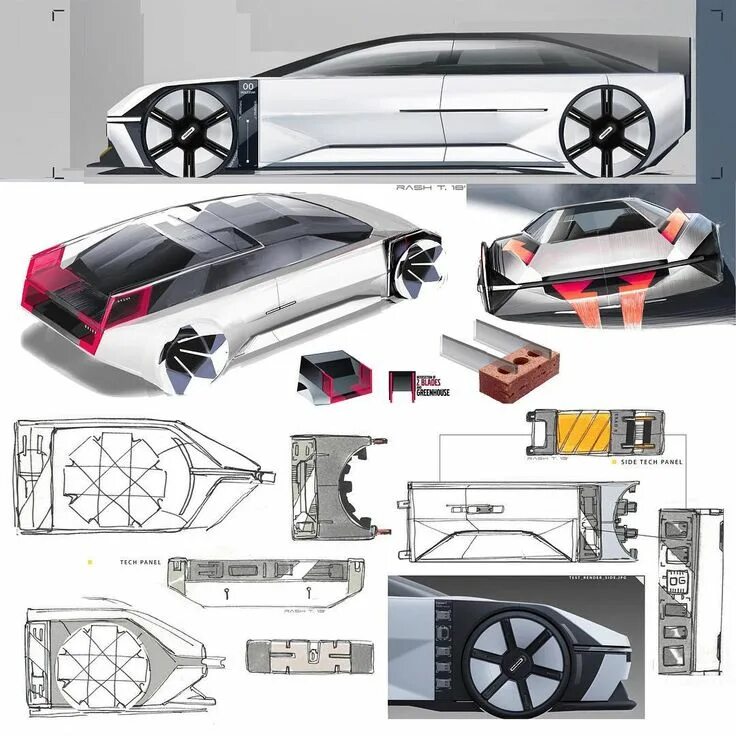 Lexus New Vision. Designer: Anna Gorbunova, Moscow State Technological Universit