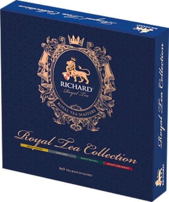 Чай Richard Royal Tea collection. Чай Richard "Royal Tea collection" ассорти. Чай Richard Royal Tea "collection of Ceylon Single Estate Teas".