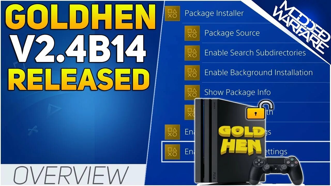 Goldhen ps4. Beta/ 4b 0402.