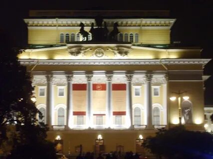 Александринский театр ночь в венеции