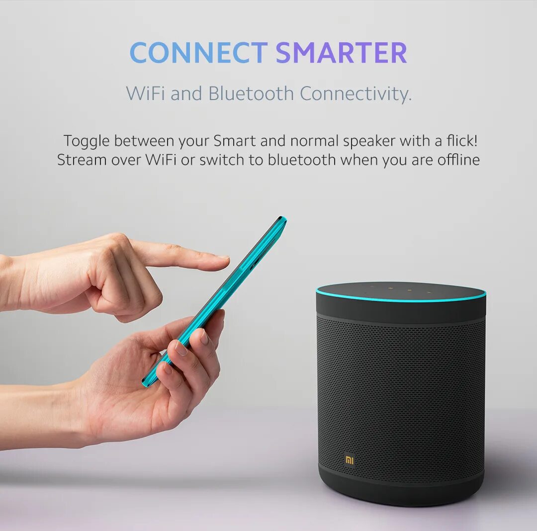Smart bluetooth speaker. Xiaomi mi smart speaker. умная колонка xiaomi mi smart speaker. умная колонка xiaomi mi smart speaker l09g,белый. колонка xiaomi mi smart speaker qbh4221ru.