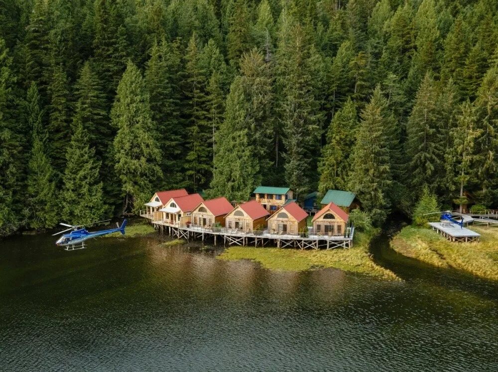 Самый необычный отдых. Nimmo bay wilderness, британская колумбия. ниммо бэй курорт. отель на природе. красивые места для отдыха.