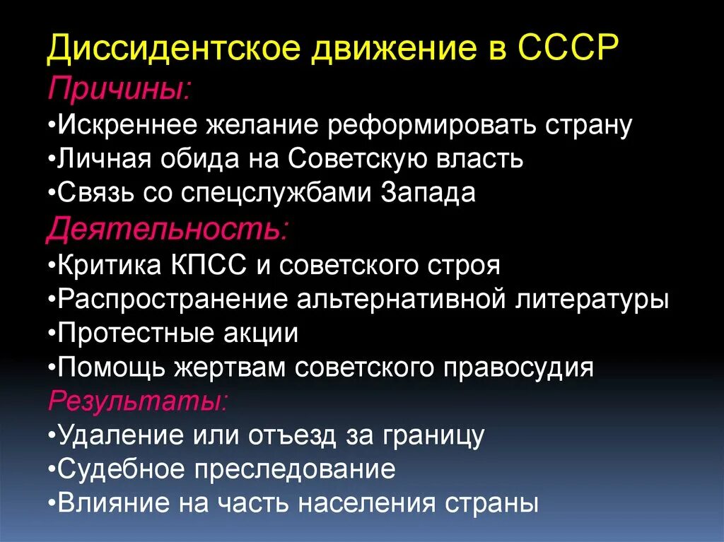 Термин диссидент. Диссиденты в СССР кратко. Итоги диссидентского движения. Диссидентское движение в СССР В 60-80. Итоги диссидентского движения в СССР.