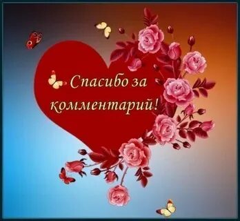 Благодарность комментарий