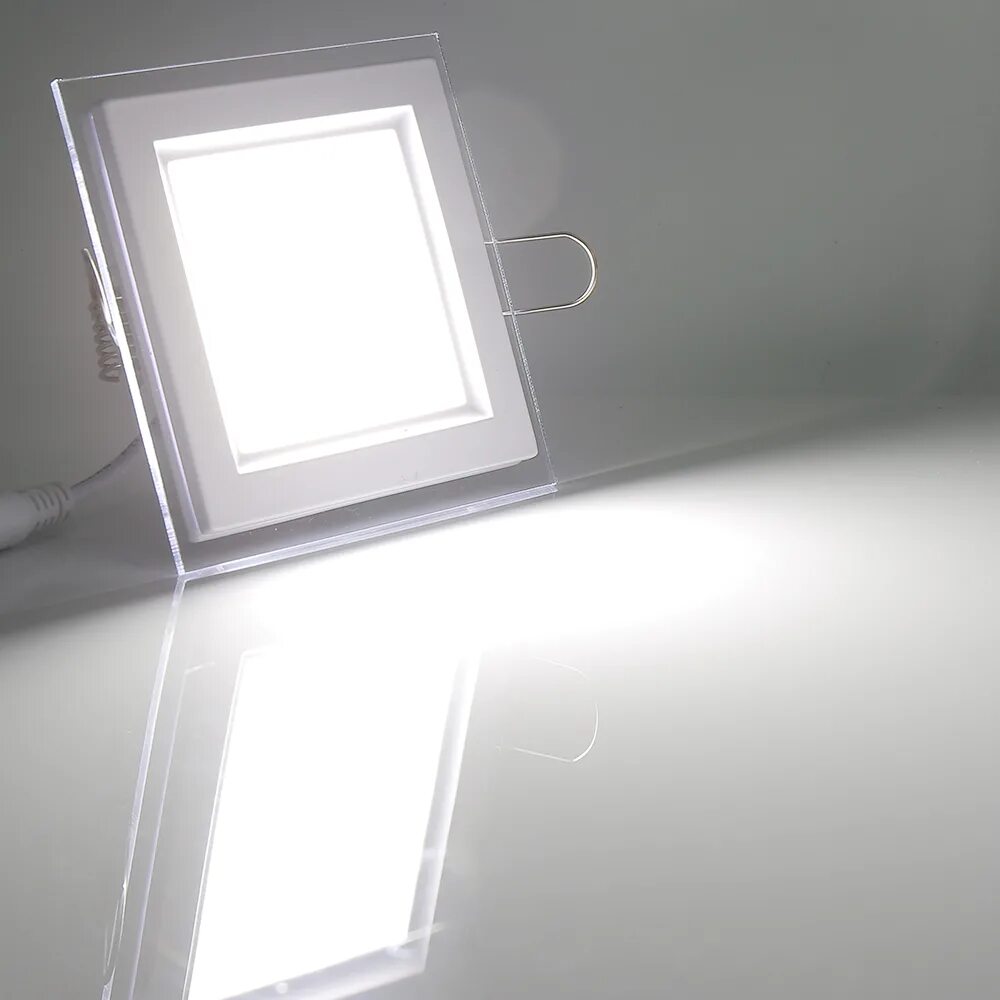 Led Panel Light 10w. Светильник светодиодный 18вт квадратный. Квадратный панельный светодиод. Светодиодные светильники квадратные со стеклом. Яркость стекло