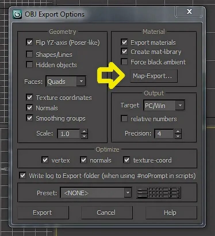 Obj import. Импорт Blend в 3ds Max. Конвертировать в obj. Import option 3ds Max. Obj Import options в 3ds Max.