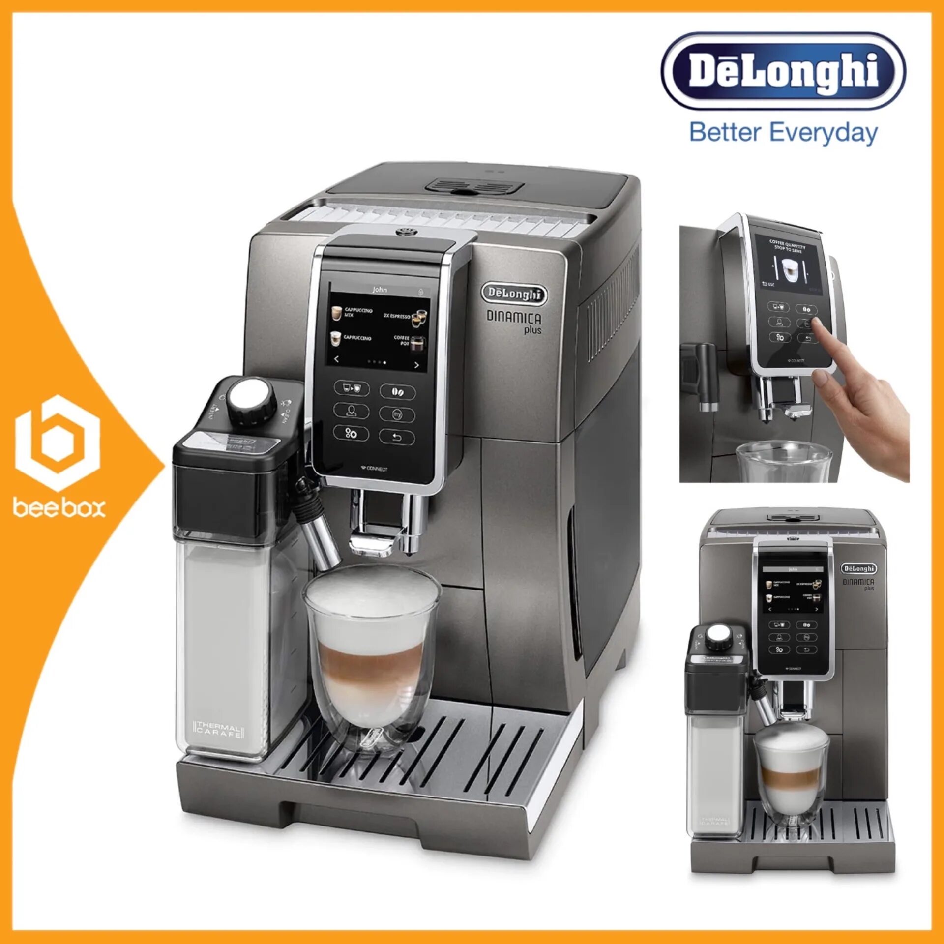 Кофемашина Delonghi ECAM370.95. ECAM 370.95. Делонги ЕКАМ 370.95Т. Delonghi 370.95. Кофемашина delonghi dinamica 370.95