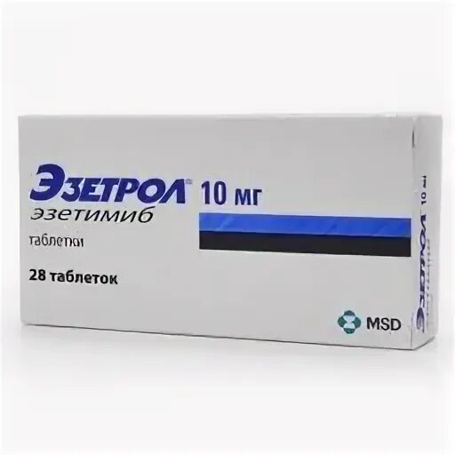 Эзетрол 10 мг инструкция