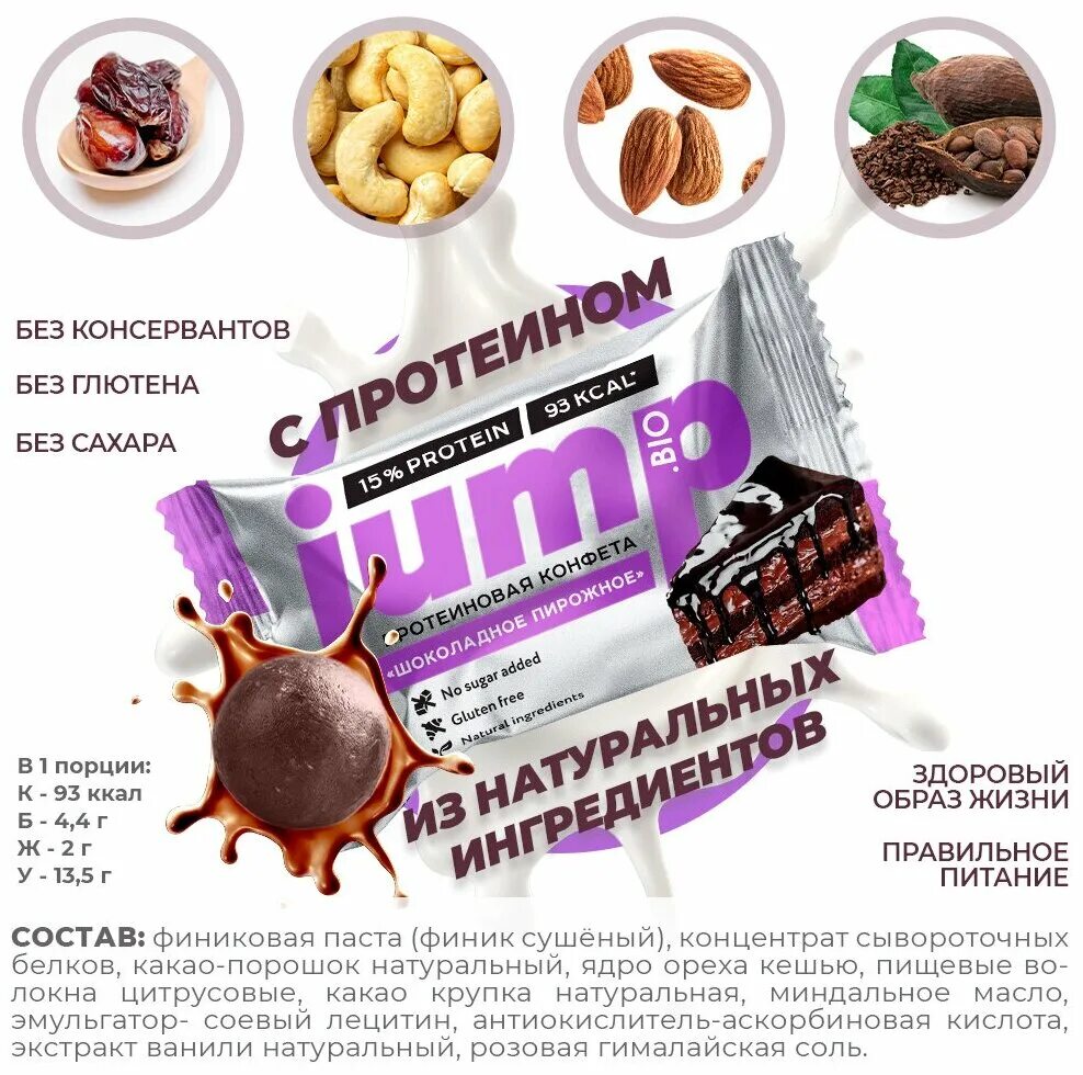 конфеты без сахара и глютена