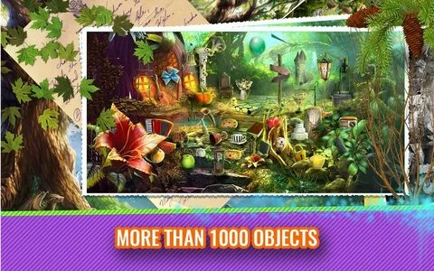 Игра поиск предметов сад