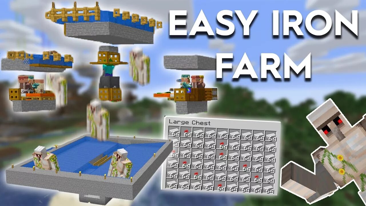 Easy iron. Iron Farm. Easy Iron Farm. Minecraft Iron Farm. Minecraft 1.19 easy Iron Farm.