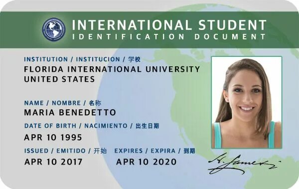 Международная Студенческая карта ISIC. Айди карта студента. Student Card. Student Identity Card. Id 57642787