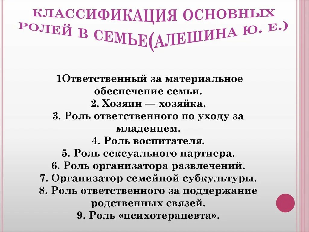 Коммуникативная функция семьи проявляется в организации внутрисемейного. Классификация основных ролей в семье. Семейные роли и внутрисемейная Ролевая структура. Основные события внутрисемейной жизни. Семейные роли в психологии.