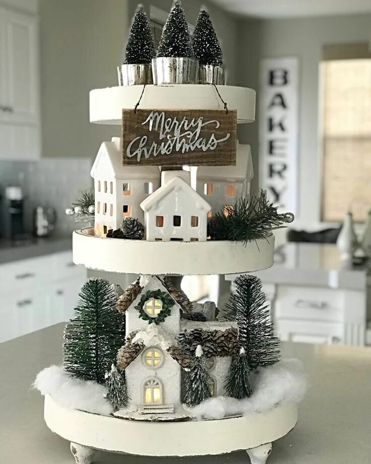 Pin by Lucifer Elysian on Christmas White christmas decor, Christmas living room