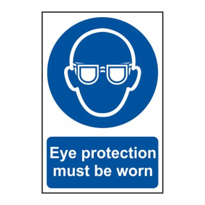 Can be worn. Eye Protection must be worn. Предписывающие знаки безопасности. Знак работать в защитных очках. Милвики Wear Eye Protection.