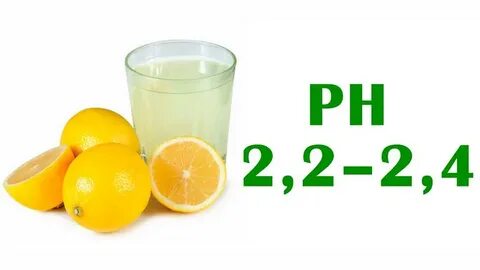 Ph лимонной кислоты
