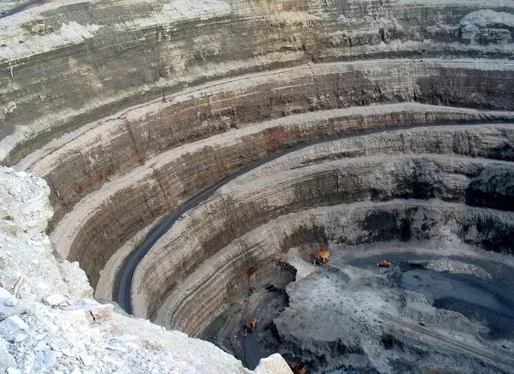 Добыча полезных ископаемых алмазы