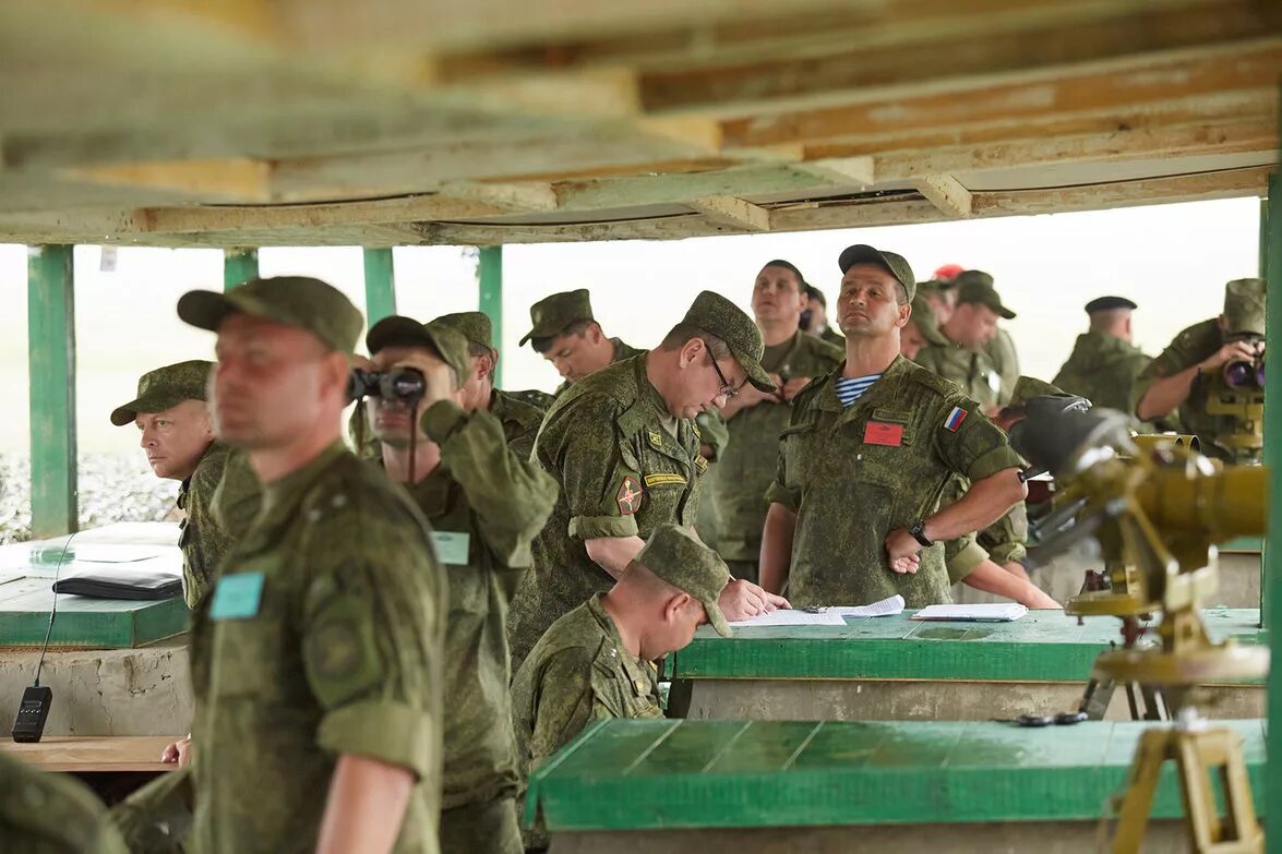 На полигоне Прудбой прошли полевые сборы руководства Волгоградской области и сил